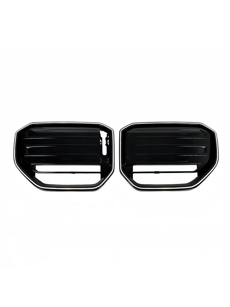 M50-Style Front Bumper Grill Grille Fit BMW X3 G45 2025+ Black W/LED Light