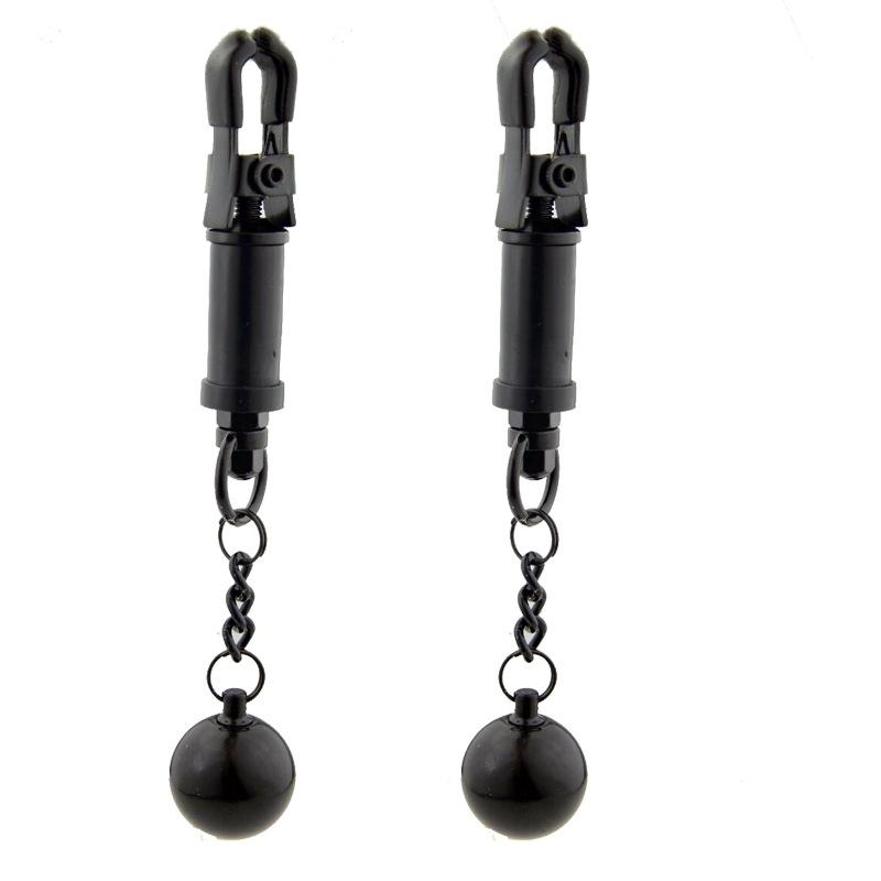28 Kinds SM Women's Stainless Steel Breast Clip Nipple Clamps Gravity Ball Weight Pendant Traction Stimulator Adult Toys 18