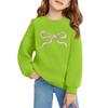 Girls Round Neck Pullovers For Kids Printed Baby Tops