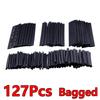 127/164/328/530/800Pcs 2:1 Heat Shrink Tube Polyolefin Shrinking Assorted Heat Shrink Wrap Wire Cable Insulated Sleeving Tubing