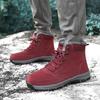 Men Boots 2024 New Winter Slippers Warm Men Shoes Waterproof Non-Slip Plush Sneakers Male Tenis Shoes Boots Men Sneakers Winter