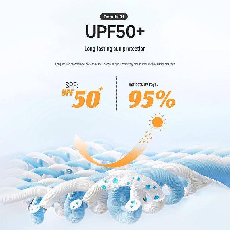 JEEP SPIRIT Unisex UV Protection Ice Feel Outdoor Jacket