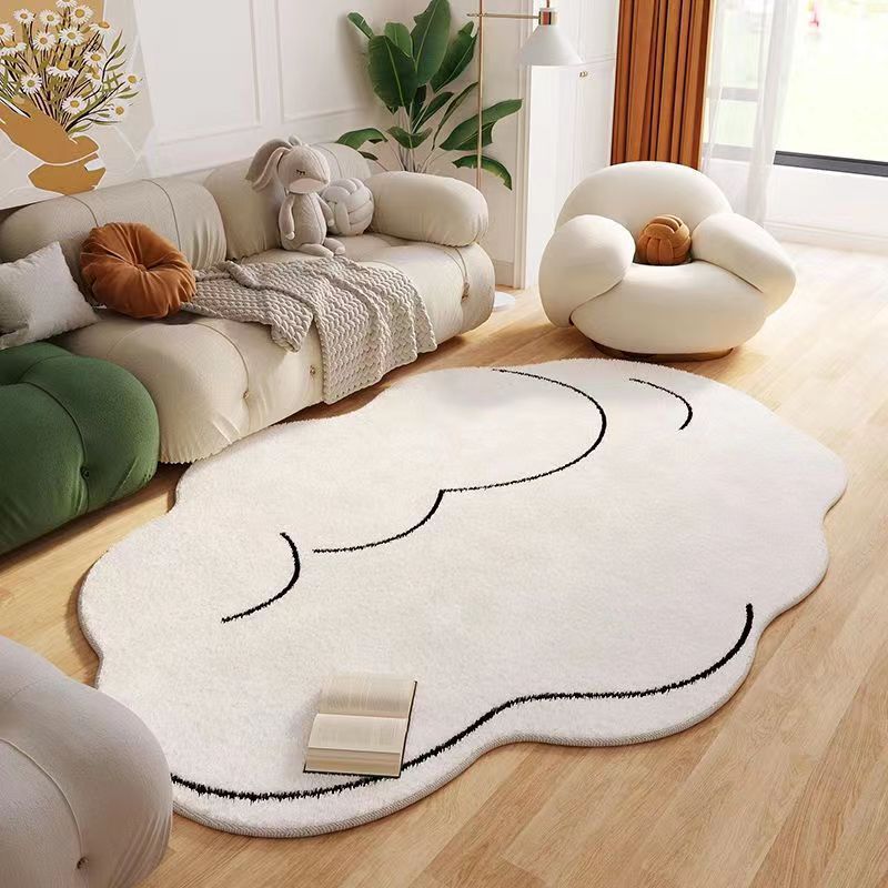 Irregular Carpet Living Room Non Slip Home Bedroom Bedside Carpet