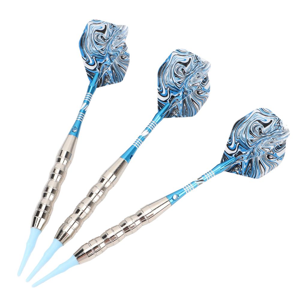 3 STK myk spiss dartsett for darttavle Aluminiumslegering stål PET Profesjonell dart med skaft Flight