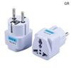 Adaptador de Enchufe Universal para Viajes Internacionales Multifunción Au Uk Us a Eu Tipo E/F Francia España Enchufe Eléctrico Ac