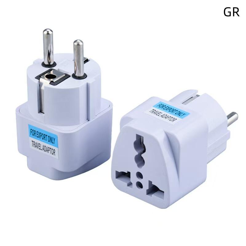 Adaptador de Enchufe Universal para Viajes Internacionales Multifunción Au Uk Us a Eu Tipo E/F Francia España Enchufe Eléctrico Ac