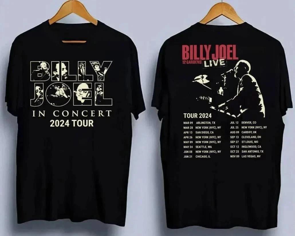 Billy Joel In Concert Music Tour 2026 T-shirt S