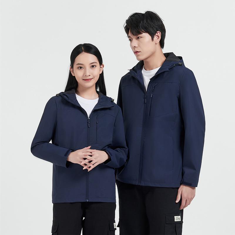 D21 Men's Hooded Windbreaker: Lightweight, Windproof, Waterproof Outdoor Sports Jacket for Spring & Autumn