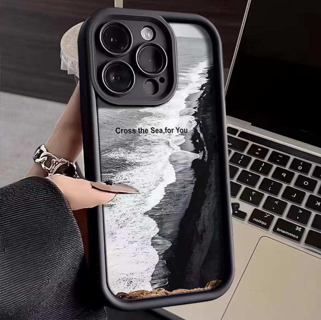 Paar-Modelle sind geeignet für iPhone16Plus Handyhülle 15 Apple 17Pro/14 Europäischer und Amerikanischer Stil 13/12 Neu 11
