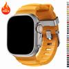 Silikonarmband für Apple Ultra 3 2 1 49MM Sportband für Iwatch Serie 11 10 9 8 SE 3 46mm 45MM 41MM 44MM 42MM Atmungsaktives Band