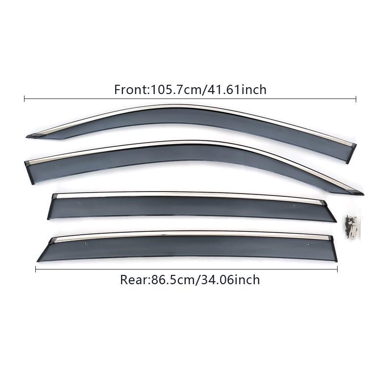 Volkswagen VW Atlas Cross Sport Rain & Sun Window Visor