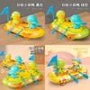 Ducks In Rowing Boats Children Toy Boat With Sound Light Effects For Baby Development And Learning