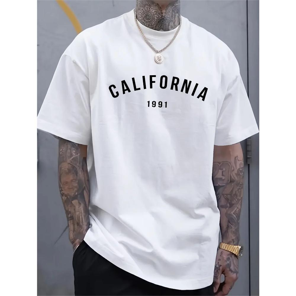 

Мужская футболка с принтом Trendy Pattern 1991 года, удобная, мягкая на плечах XXXXXL