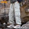 Jeep Men's Loose Fit Multi-pocket Cargo Pants