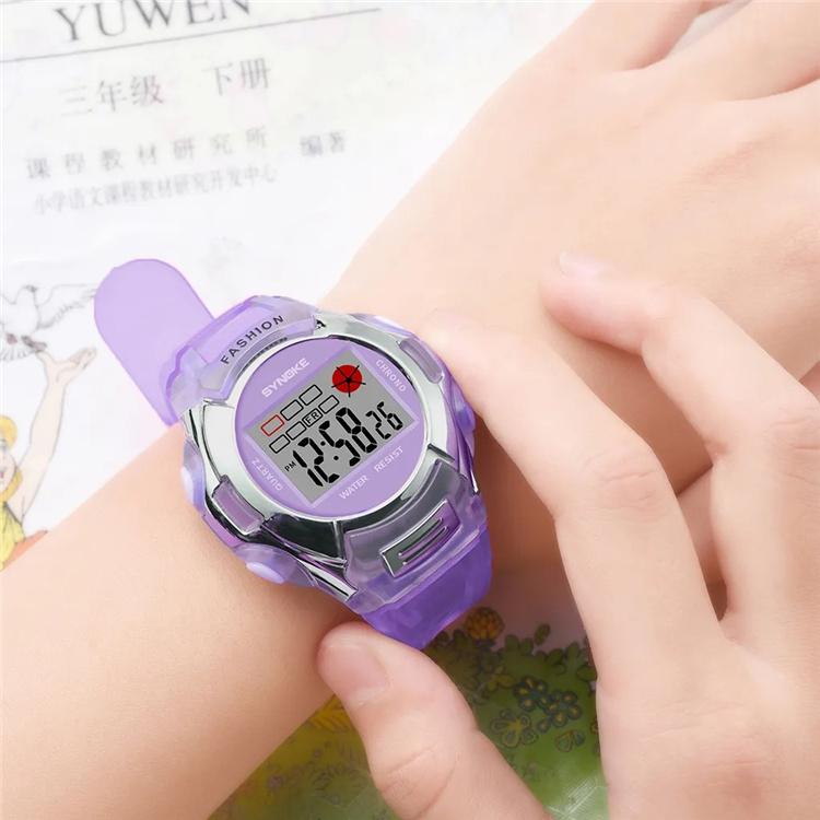 High Quality Kids Watches 3Bar Waterproof Outdoor Sport Children Watches Fashion Digital Watch Relogio Masculino SYNOKE 99329