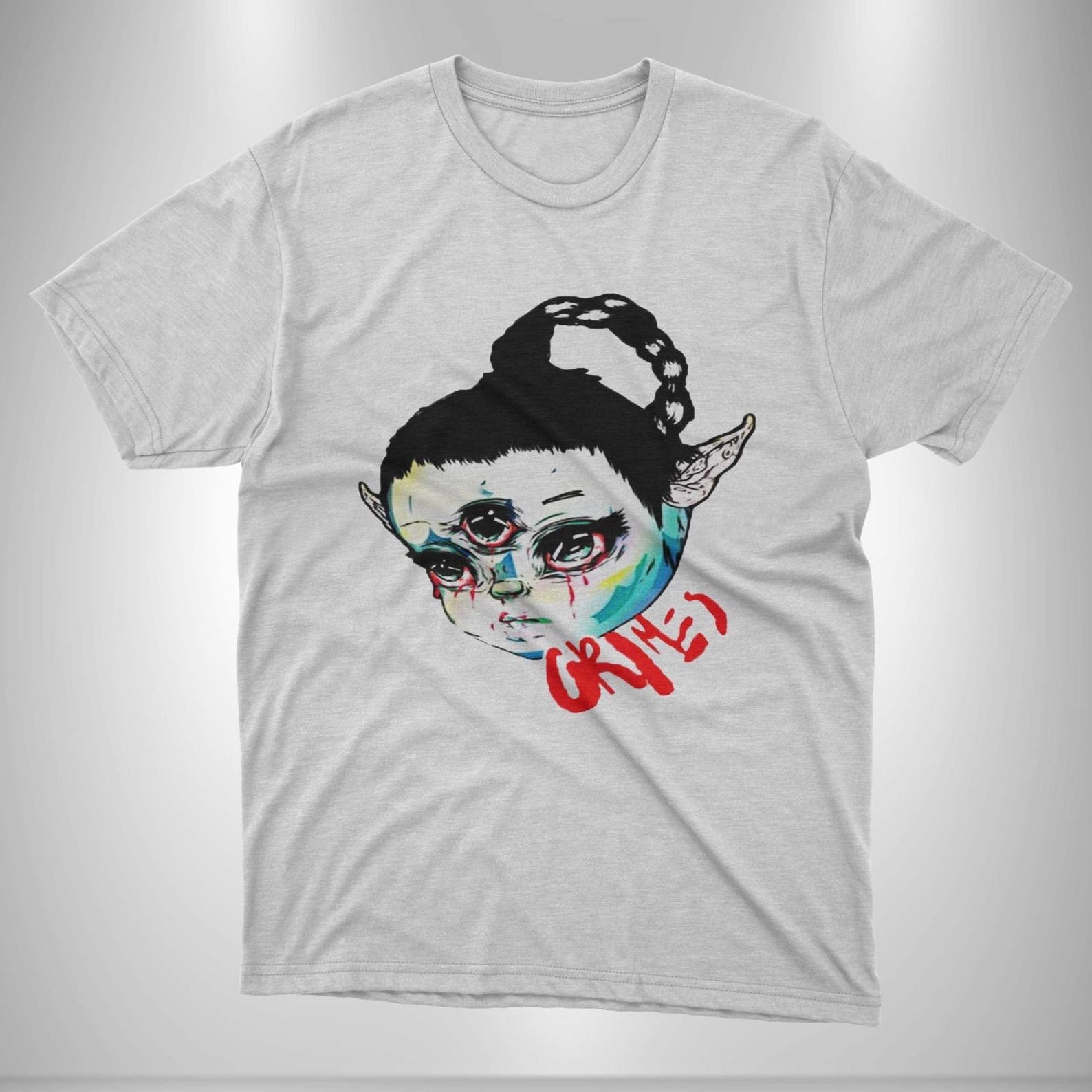 Grimes T-Shirt Crystal Castles S