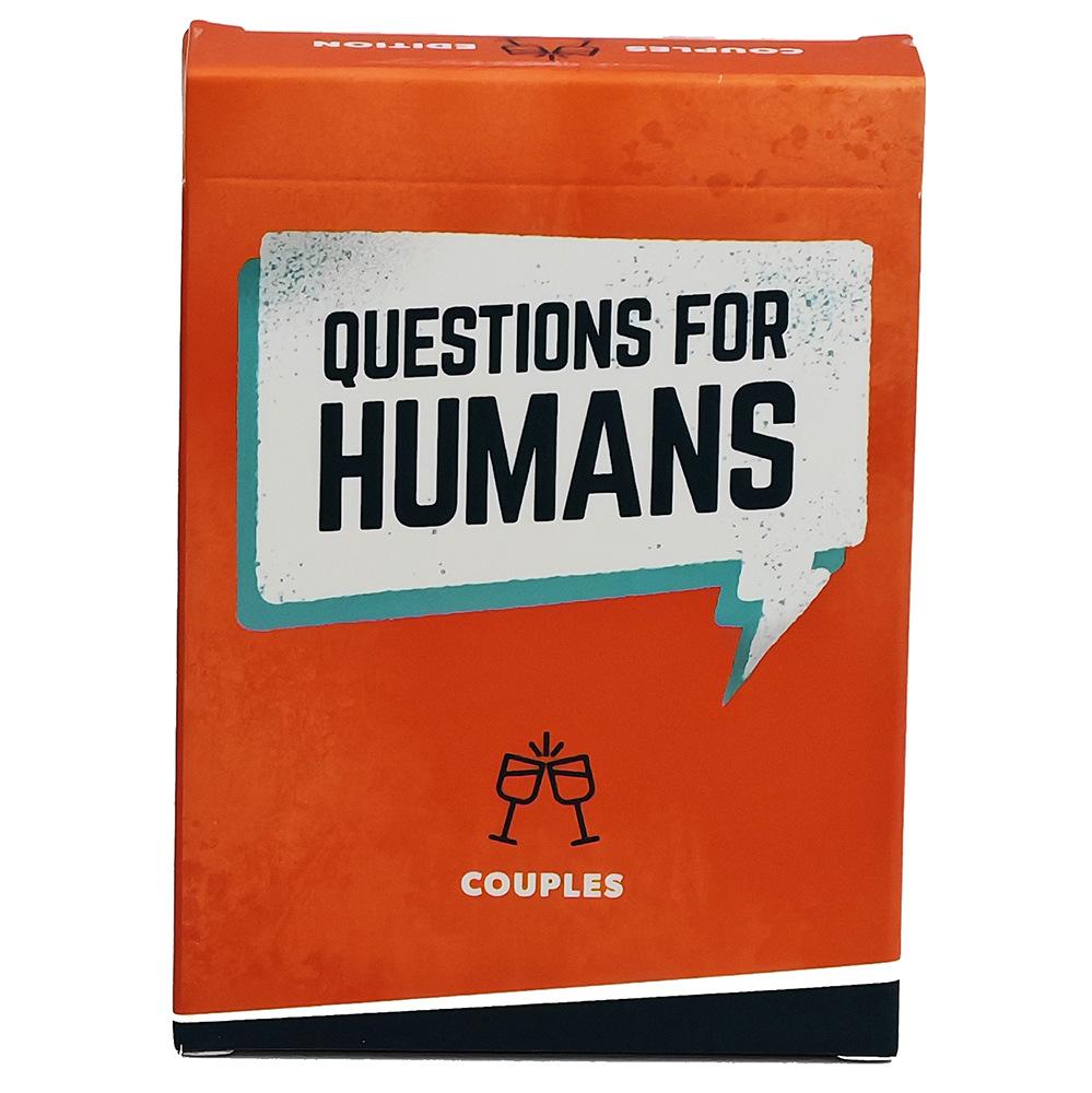 English Version, Human Issues, Couples Dialogue Game Cards, Card Toys