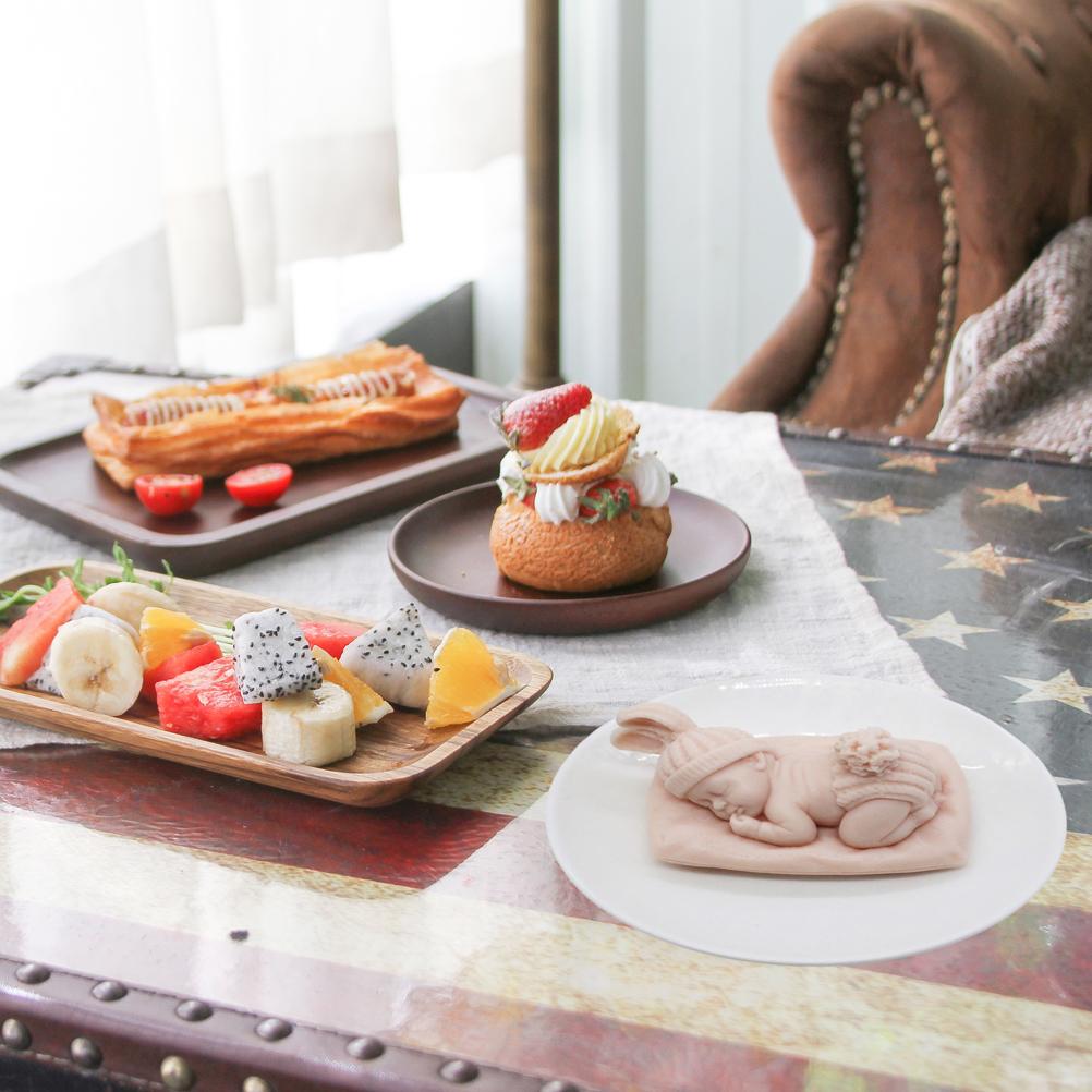 Silicone Cake Mold Baby Shower Mold Cake Decoration Baking Mold for DIY Chocolate Cupcake Topper