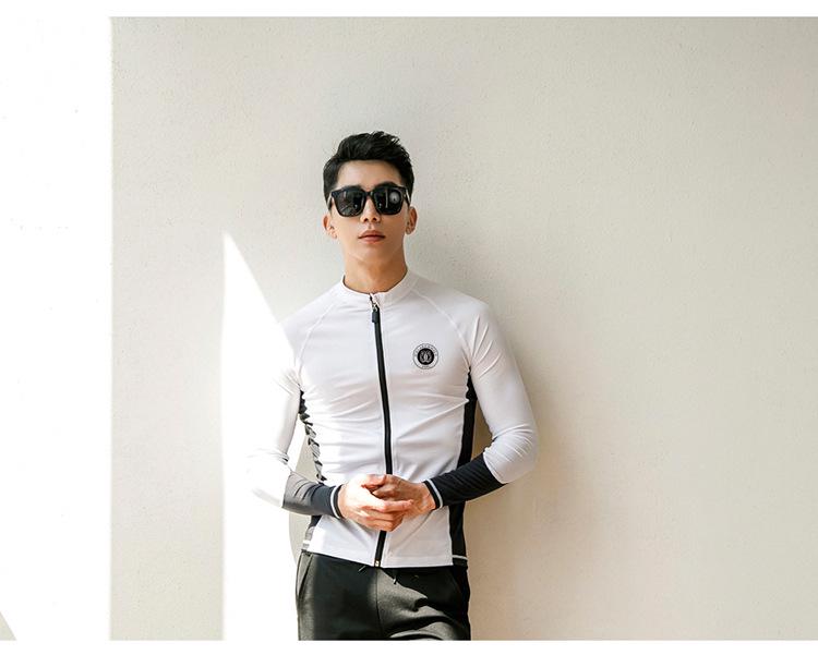 Couple's Wetsuit: Women's Long Sleeve & Pants, Men's Quick Dry Sun Protection Surfing and Snorkeling Suit