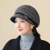 New Basin Hat, Fleece Thickened Warm Knitted Hat, Windproof Ear Protector, Fashionable Wool Hat