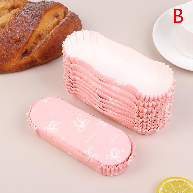 100 Stück Einweg-Muffin-Förmchen Fettabweisende Backförmchen Antihaft-Papier-Backförmchen Bootsform Kuchenpapier Muffin-Förmchen