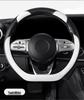New Carbon Fiber Car Steering Wheel Cover - Cute Cartoon Sport Design, Free Shipping