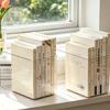 Scaffale per Libri in Acrilico Trasparente, Portaoggetti da Scrivania, Supporto per Libri, Porta Libri da Tavolo, Porta Libri per Documenti, Scatola Porta Libri, Gadget Organizer