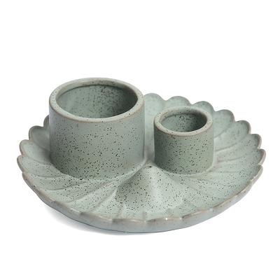 4in 1 Incense Holder Holder-Ceramic Incense Holder Sage Burner Palo Santo Holder Incense Stick Holder, Candle Holder