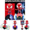Colorful 360 Rotating Spiderman Stunt Scooter With Music And Light For Kids Fun