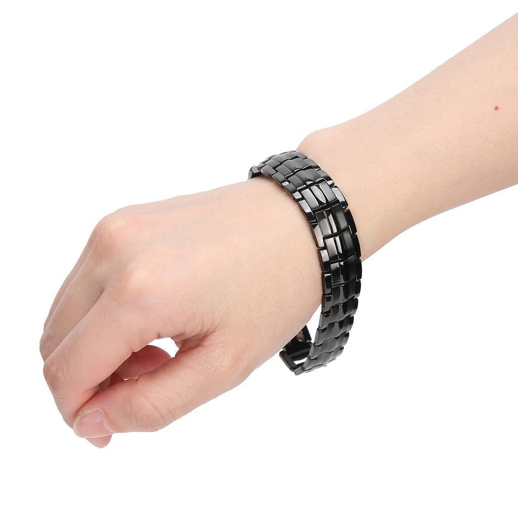 Jewelry Bracelet Stainless Steel Magnetic Therapy Slimming AntiFatigue Weight Loss Bracelet