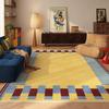 Living Room Carpet Stain-resistant Wear-resistant Floor Mat Retro Geometric Pattern Rug Large Size Home Decoration Rugs Alfombra