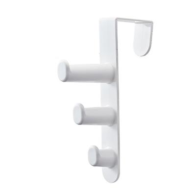 Door Hook No Drilling Space Saving Over The Door Coat Hanger Towel Rack for Bedroom Bathroom
