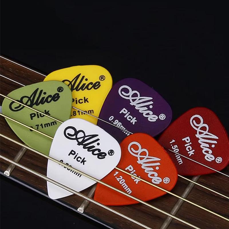 30/50PCS Colorful Guitar Picks Portable Box Package Multiple Thickness Mix Musical Instrument Practice Performance Accessory ZYF