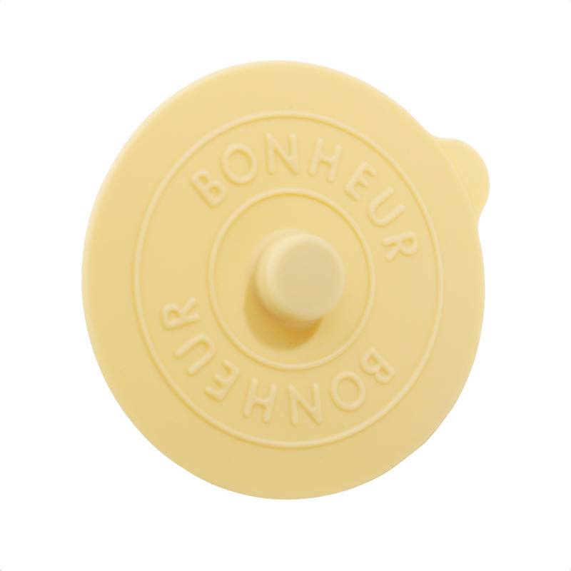 Household Practical Silicone Cup Cover Macaron Color Letter Design Water Cup Cover Office Ceramic Cup Anti Dust Cup Accessories