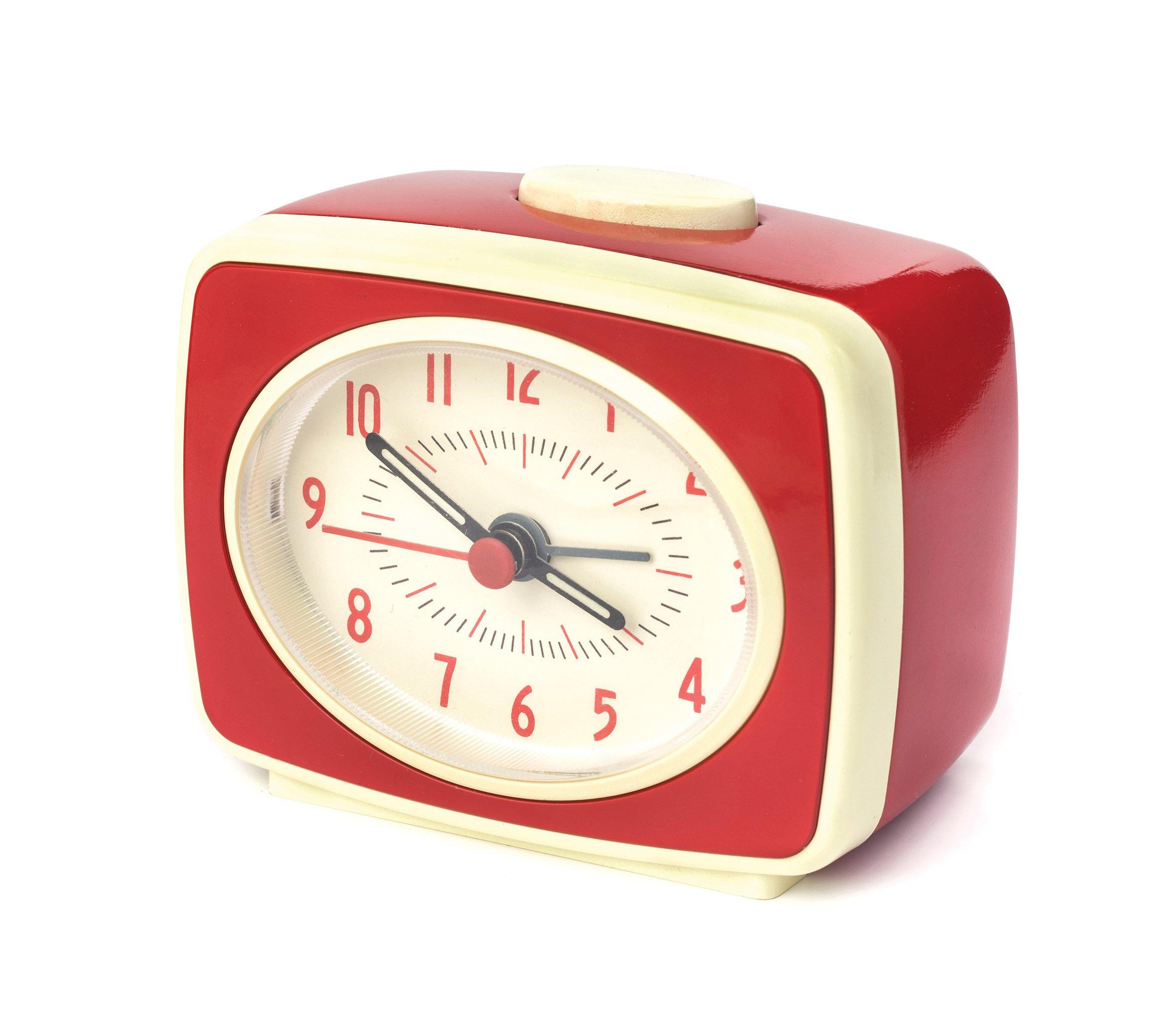 

KIKKERLAND Classic Alarm Clock Red AC14RD W8.9×D4.4×H7.6cm червоний