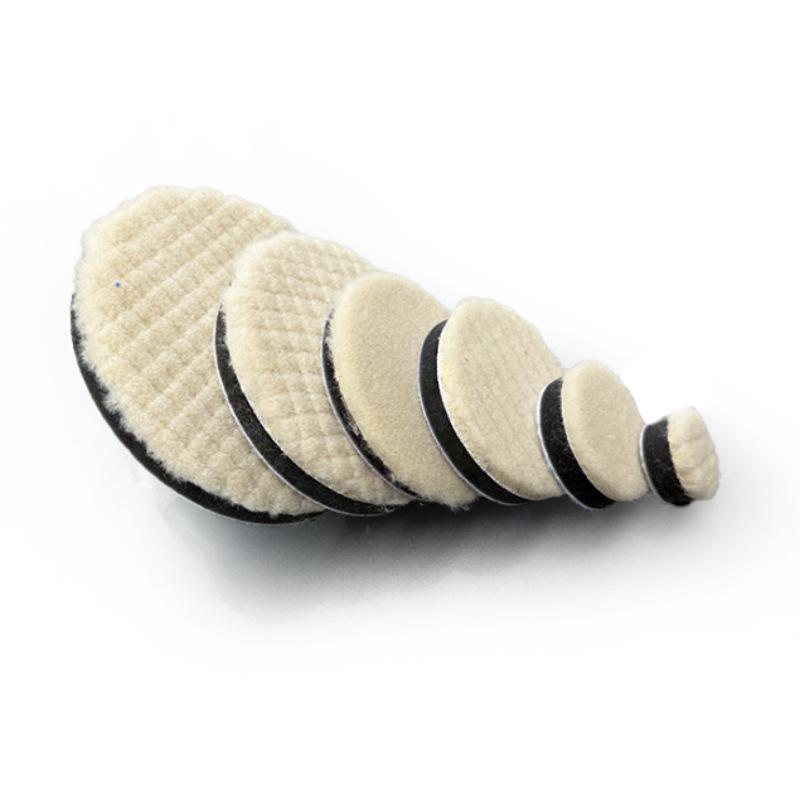 Self-Adhesive Japanese Wool Car Polishing Pad - Scratch Repair & Detailing Disc.