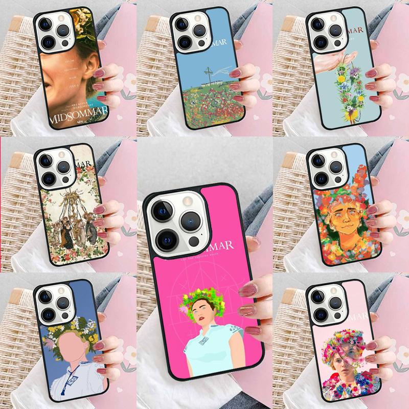 Midsommar Movie Phone Case For iPhone 17 Air 15 16e 14 13 Pro Max Coque 12 11 Pro Max PLUS cover