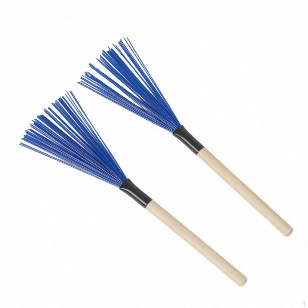 Nylon Drum Brush Flexible Lightweight Drumstick for Drummers, Percussionists, Live