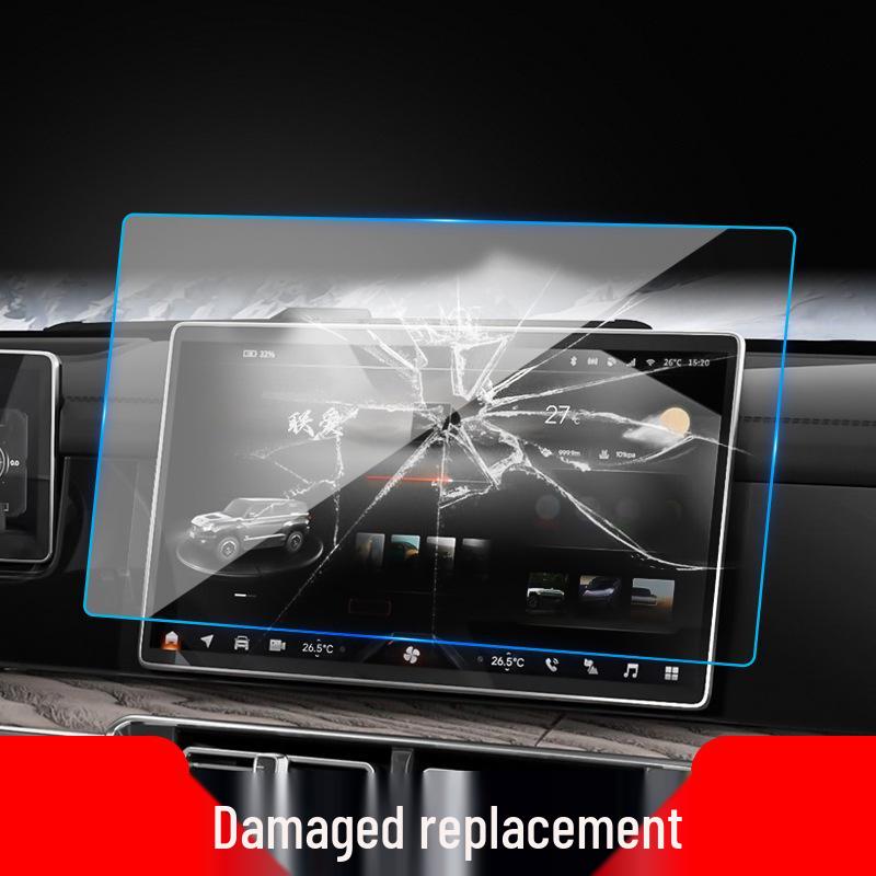 Mengshi 917 Tempered Film for Car Center Console Screen - M800 Protective Interior Accessory