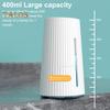 Distribuitor automat de săpun de 400 ml, reîncărcabil, baterie de 500 mAh, montat pe perete, dozator de săpun cu senzor fără atingere, consumabile pentru casă