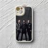 SODA STEREO Band Phone Case For Iphone 15 14 12 13 Pro Max 11 Mini X Xr Xs Puls Lambskin Silicone Cover