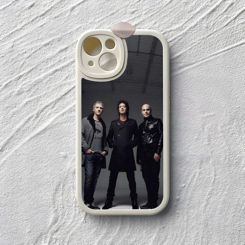 SODA STEREO Band Phone Case For Iphone 15 14 12 13 Pro Max 11 Mini X Xr Xs Puls Lambskin Silicone Cover