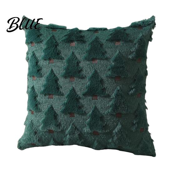 Romantic Room Decor Plush Throw Pillow Cover Heart Embroidery Cushion Case with 3D Bowknot Jacquard Cute Bow Tie Cases Soft Fluffy Decorative
