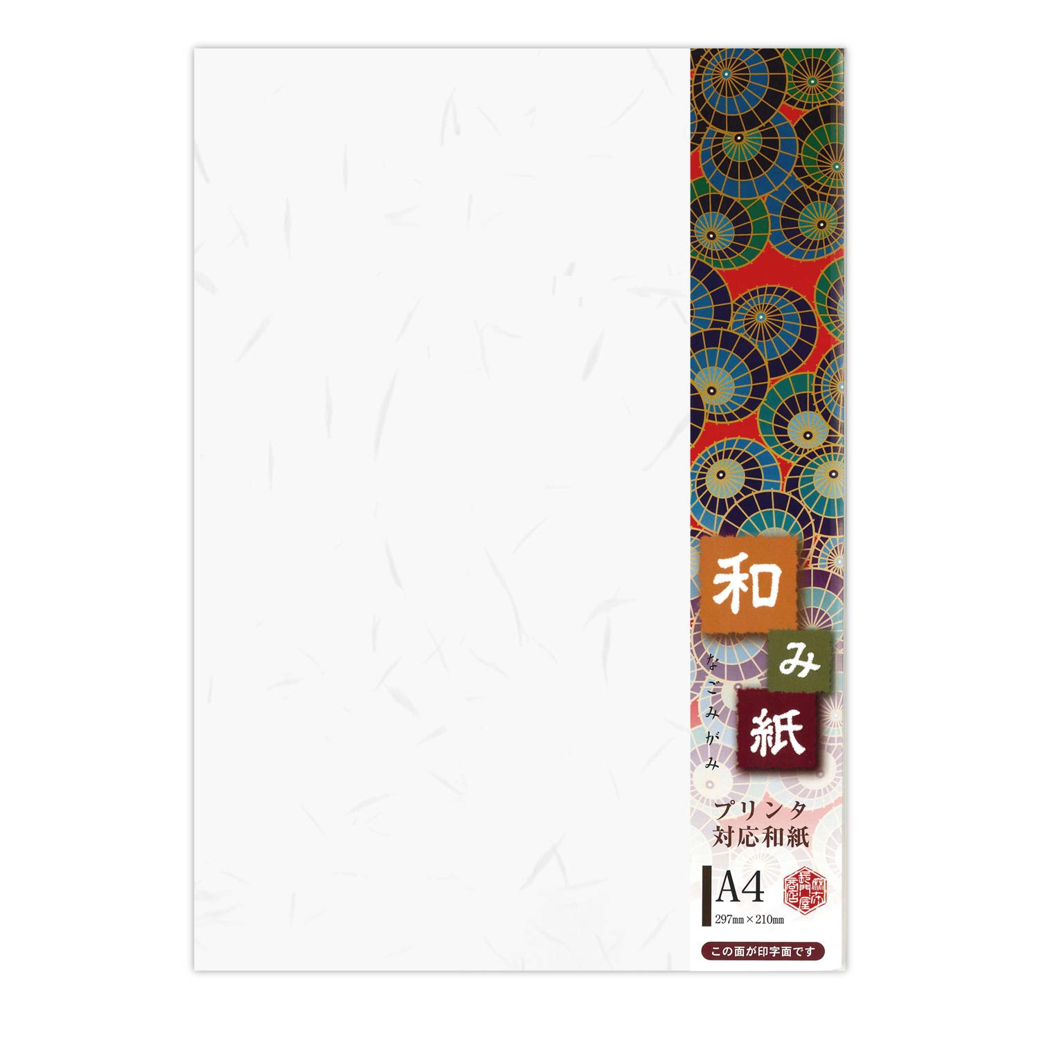 

Nagatoya Shoten OA Washi Paper A4 100 0391761 Nagomigami Size, White, Sheets, Na-761V,