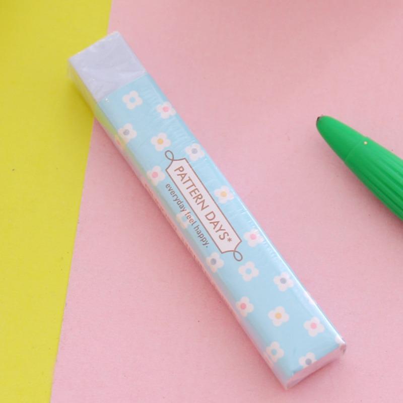 20Pcs Soft and Durable Long Strip Eraser Kawaii Stationery Eraser Novelty and Cute Eraser Writing and Painting Eraser School Office Supplies Stationer