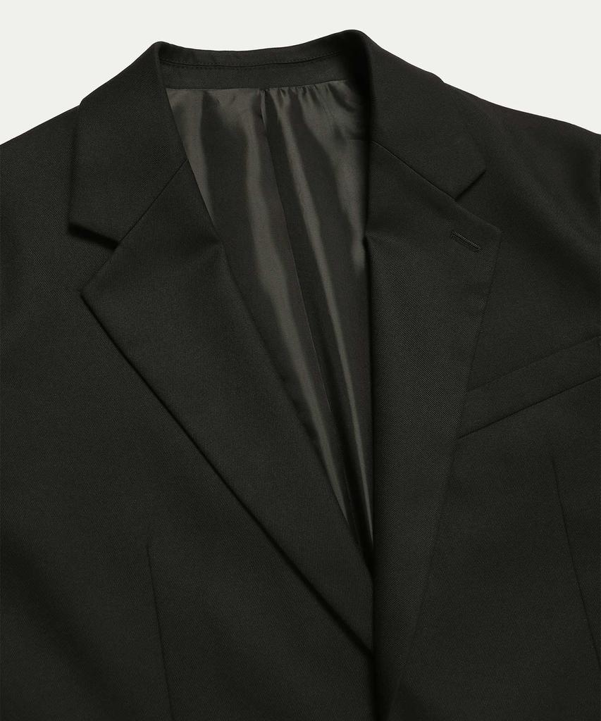 STCO Haus Unstructured Jacket Black (Semi-Oversized Fit)_Csjuc05Hsb
