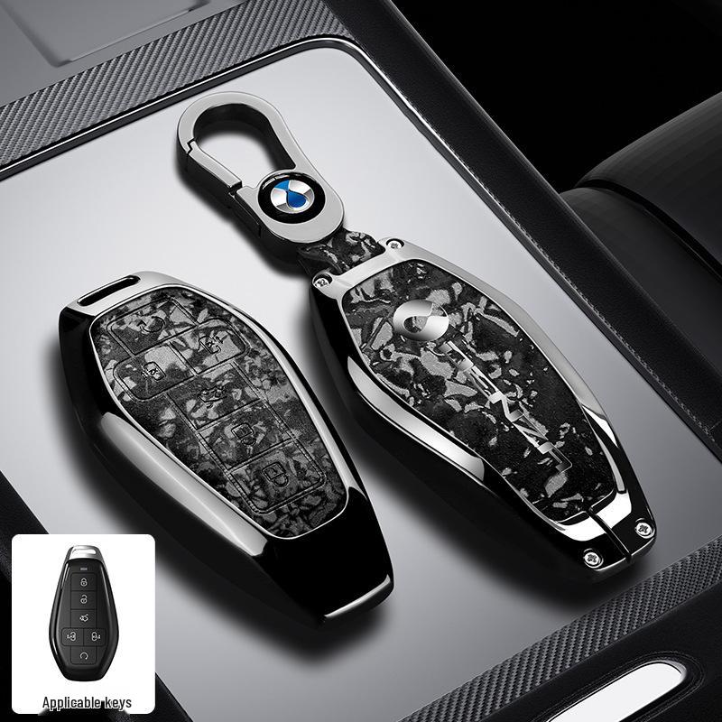 Denza D9 Key Case N7max: Metal N8/N8L Anti-drop Shell - Light Luxury, Simple Style.