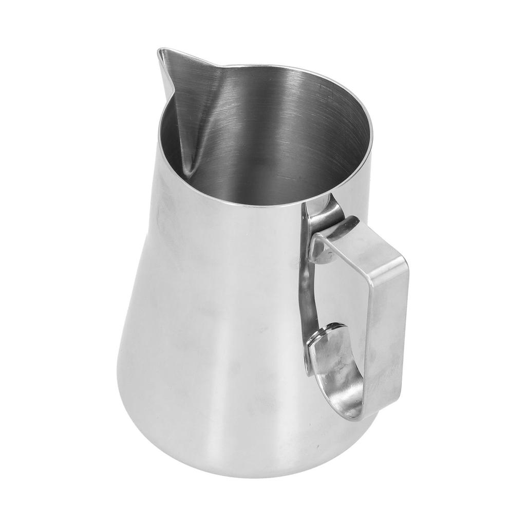 Milchkännchen aus Edelstahl Komfortabel Einzigartig Schön Ausgefallen Kaffeetasse Girlandenkännchen 600ml Edelstahl