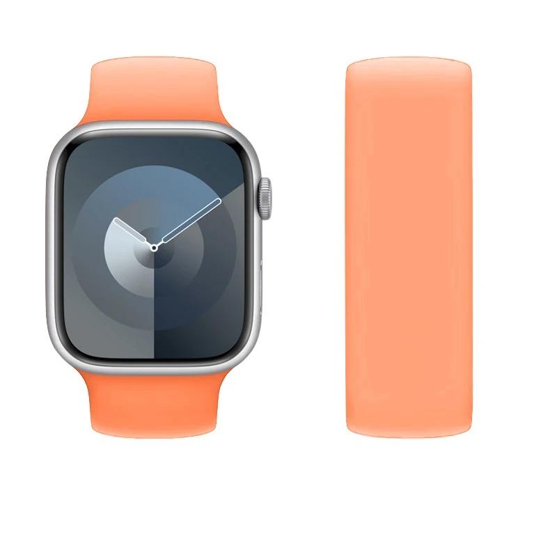 Straps for Apple Watch Band 40mm 44mm 45mm 41mm 46 mm 49mm 42mm Elastic Solo loop bracelet iWatch series 3 SE 6 7 8 9 10 ultra 2