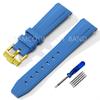 Silikonarmband für MoonSwatch Uhr 20mm Gummi Ersatzarmband für Omega X Swatch Speedmaster Uhrenarmbänder